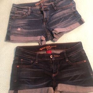 **SOLD** 2 jean shorts from jcpenny
